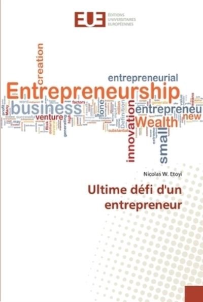 Cover for Etoyi · Ultime défi d'un entrepreneur (Book) (2019)