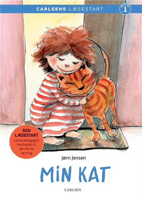 Cover for Jørn Jensen · Carlsens Læsestart: Carlsens Læsestart - Min kat (Indbundet Bog) [4. udgave] (2022)