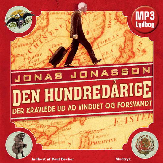 Den hundredårige der kravlede ud ad vinduet og forsvandt - Jonas Jonasson - Audio Book - Modtryk - 9788770535045 - 28. september 2010