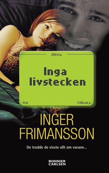 Inga livstecken - Inger Frimansson - Books - Bonnier Carlsen - 9789163875045 - October 8, 2012