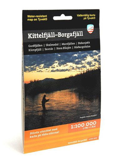 Cover for Kittelfjäll - Borgafjäll (1:100 000) (CD/DVD) (2011)