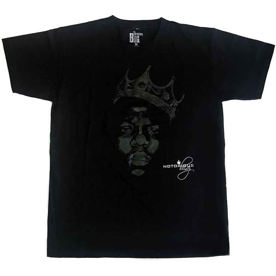 Cover for Biggie Smalls · Biggie Smalls Unisex T-Shirt: Green Crown (Black) (T-shirt)