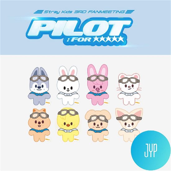 Cover for Stray Kids · SKzoo 10cm Plush - 'PILOT : For 5 Star (Plysch) [Bundle + JYP Photocards edition] (2023)