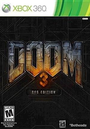 Cover for Doom 3 BFG Edition Region Locked DELETED TITLE X360 · Doom 3 BFG Edition DELETED TITLE X360 (Leketøy)