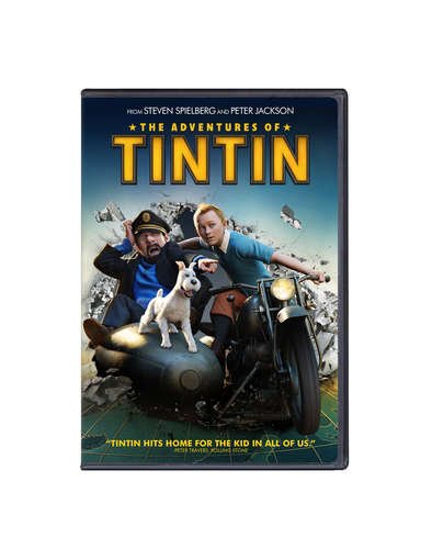 Cover for Adventures of Tintin (DVD) (2012)