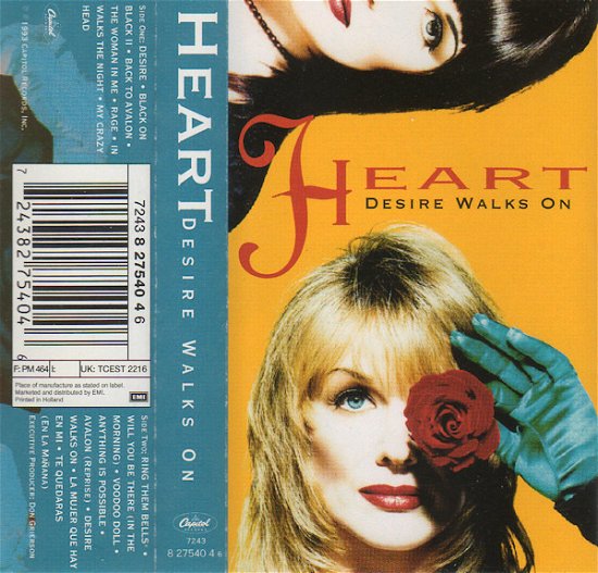Cover for Heart · Heart-desire Walks On-k7 (DIV)
