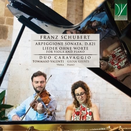 Cover for Duo Caravaggio · Schubert: Arpeggione Sonata, D.821 &amp; Lieder Ohne Worte (CD) (2022)