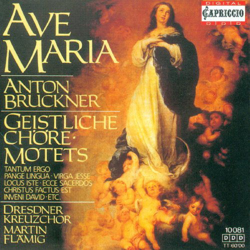 Sacred Motets - Bruckner - Muziek - CAP - 0845221000046 - 21 december 1995