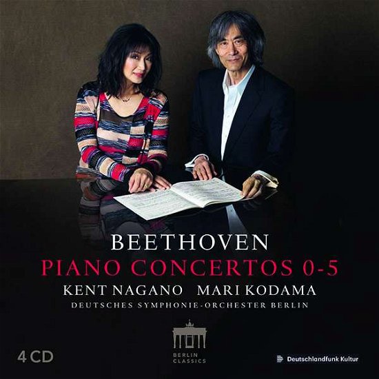 Cover for Mari Kodama / Deutsches Symphonie-orchester Berlin / Kent Nagano · Beethoven: Piano Concertos 0-5 (CD) (2019)