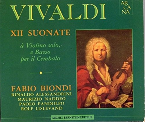 Xii Suonate Violino Solo E Basso Per Il Cembalo - Antonio Vivaldi  - Música -  - 3383009420046 - 