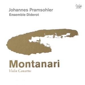 Cover for Ensemble Diderot · Montanari Violin Concertos (CD) [Digipak] (2015)