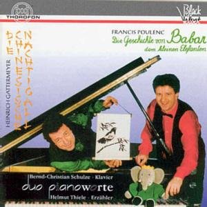 Cover for Poulenc / Berend / Thiele · Story of Babar / Duo Piano Works (CD) (1996)