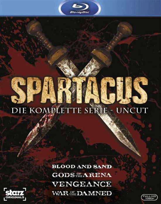 Spartacus - Complete Box - Uncut  [15 Brs] -  - Movies -  - 4010232066046 - October 15, 2018