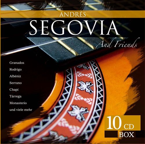 10cd Wallet Box - Andres Segovia - Musikk - MEMBRAN - 4011222235046 - 3. februar 2010