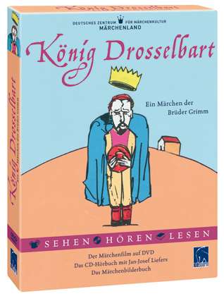 König Drosselbart  (+ Hörbuch) - Manfred Krug - Film -  - 4028951195046 - 13. oktober 2006