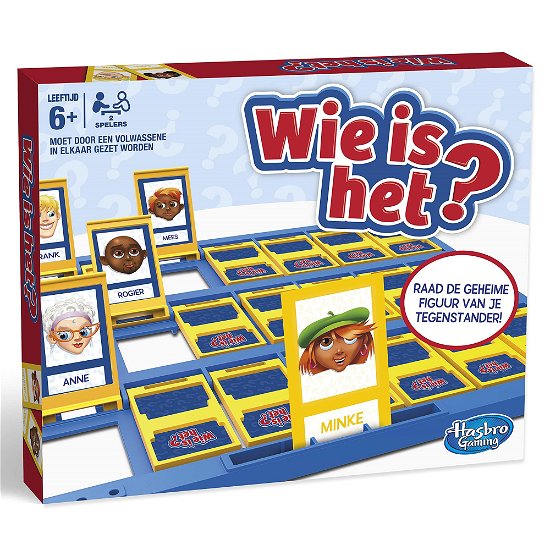 Cover for Hasbro Gaming · Wie is het (C2124) (Toys)