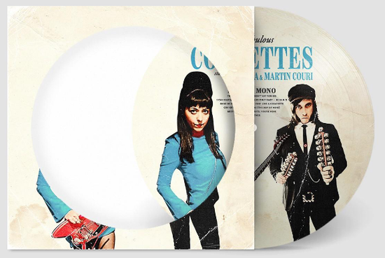 Cover for The Courettes · Back in Mono (LP) [Signed Picture Disc edition] (2025)