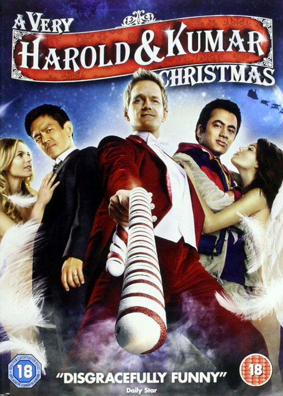 A Very Harold and Kumar Christmas - Harold and Kumar Christmas DVD - Elokuva - Warner Bros - 5051892116046 - sunnuntai 1. joulukuuta 2013