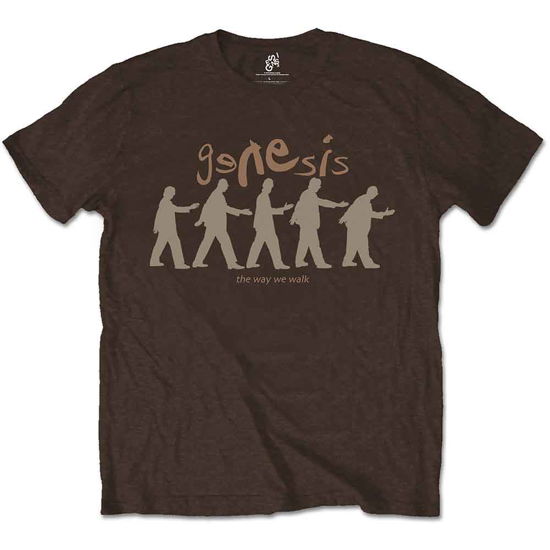 Genesis Unisex T-Shirt: The Way We Walk - Genesis - Marchandise - Perryscope - 5055979949046 - 