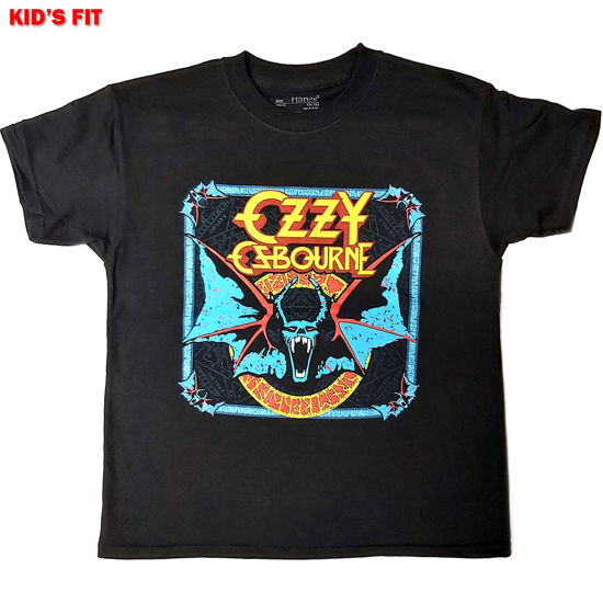 Cover for Ozzy Osbourne · Ozzy Osbourne Kids T-Shirt: Speak of the Devil (5-6 Years) (T-shirt) [size 5-6yrs] [Black - Kids edition]