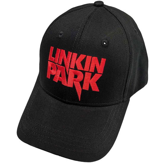 Linkin Park Unisex Baseball Cap: Red Logo - Linkin Park - Marchandise -  - 5056737221046 - 