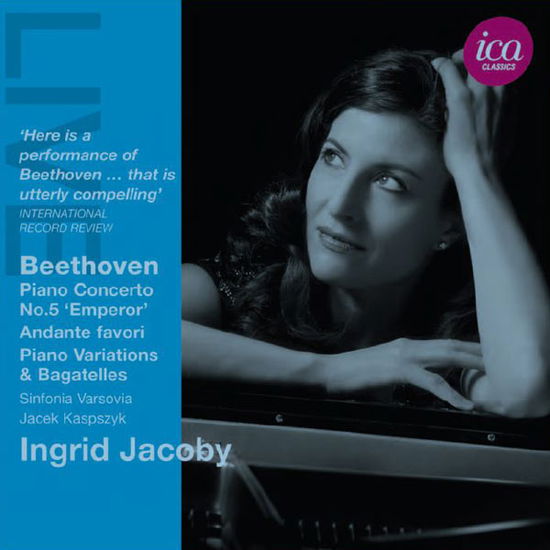 Beethoven: Piano Concerto No.5 - Ingrid Jacoby - Musiikki - ICA - 5060244551046 - maanantai 6. toukokuuta 2013