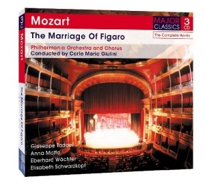 Cover for Wolfgang Amadeus Mozart · Marriage of Figaro (CD) (2012)