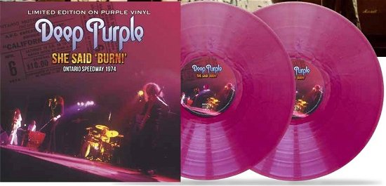 She Said Burn (Purple 2 X 10") - Deep Purple - Music - Coda - 5060918812046 - October 15, 2021