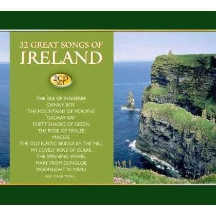 Cover for 32 Great Songs of Ireland / Various · 32 Great Songs Of Ireland (CD) (2012)