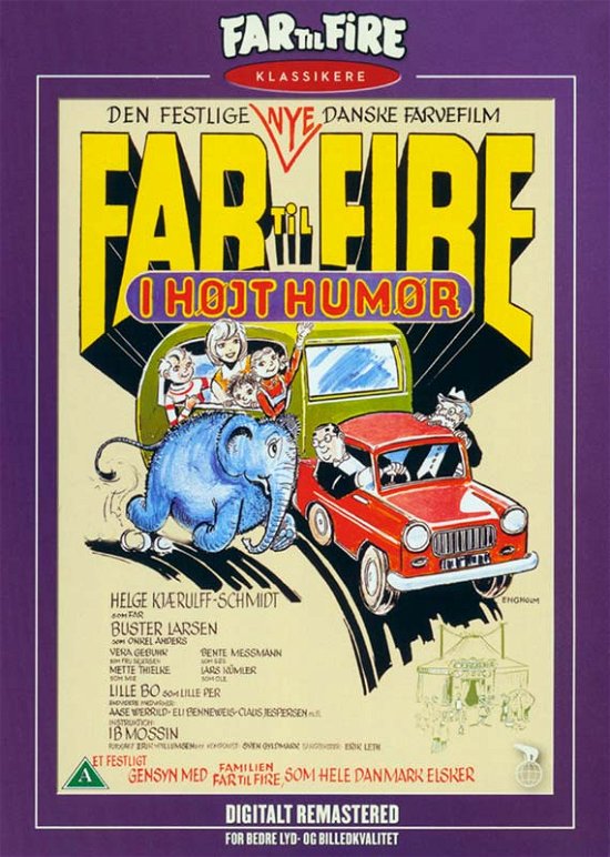 Cover for Far til Fire · Far til Fire I Højt Humør (DVD) (2014)