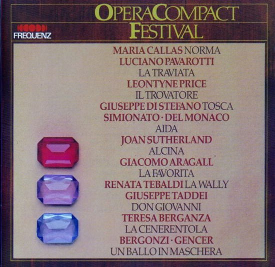 Opera Compact Festival Vol. 4 - Aa.vv. - Música - FREQUENZ - 8003278420046 - 20 de agosto de 1988