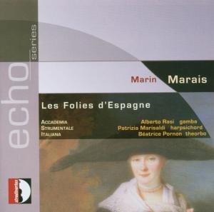 Cover for Marais / Accademia Strumentale Italiana / Rasi · Folies D'espagne (CD) (2016)