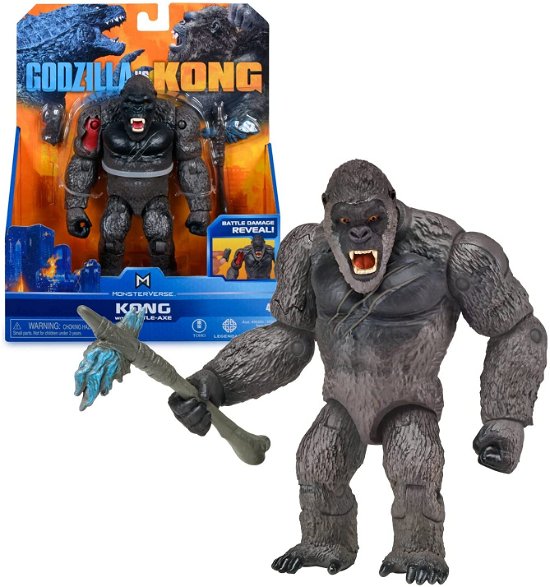 Cover for Flair · Monsterverse - Godzilla vs Kong 6&quot; Kong with Battle Axe (Spielzeug)