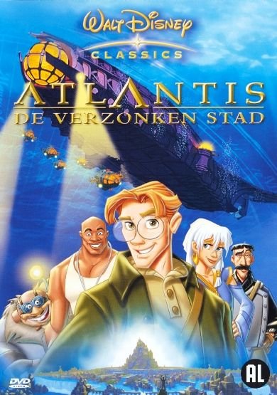 De Verzonken Stad (Disney Classic) - Atlantis - Películas - WALT DISNEY - 8711875935046 - 7 de junio de 2007