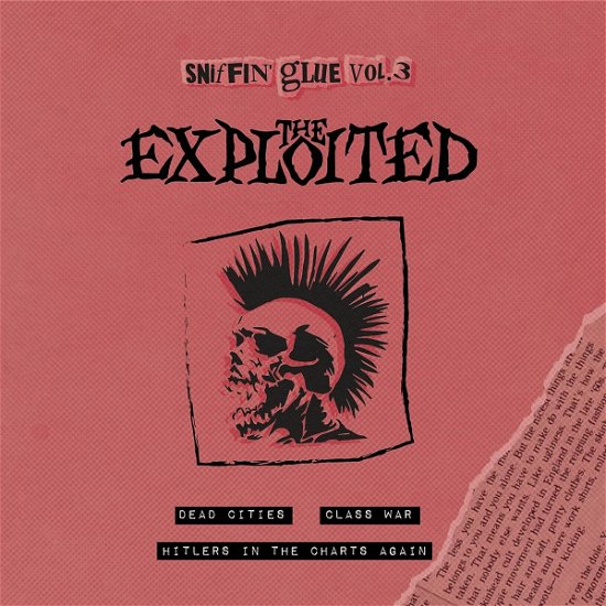 Cover for The Exploited · Dead Cities / Class War (LP) (2021)