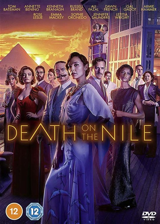 Cover for Kenneth Branagh · Death On The Nile (DVD) (2022)