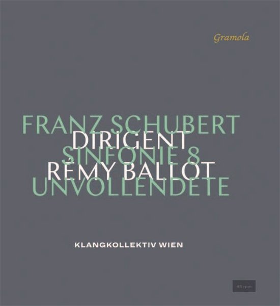 Cover for Klangkollektiv Wien / Ballot · Franz Schubert: Symphony No. 8 - Die Unvollendete (LP) (2022)