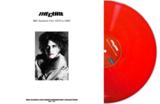 Cover for Cure The · Bbc Sessions 1979-1983 (Red Vinyl) (LP) (2023)