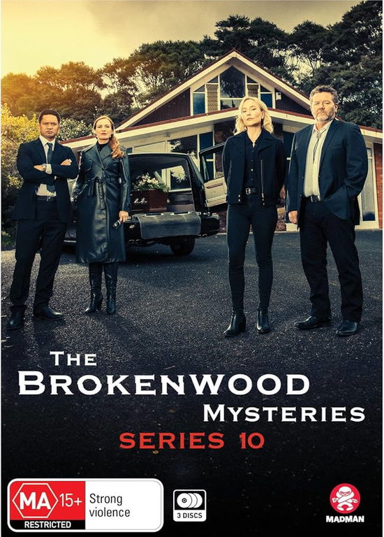 Cover for The Brokenwood Mysteries: Season 10 (DVD) (2024)