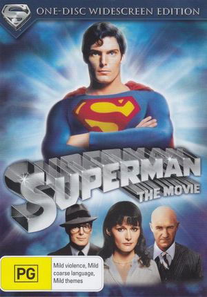 Cover for Superman · Superman: the Movie (DVD) [One-Disc Widescreen edition] (2009)