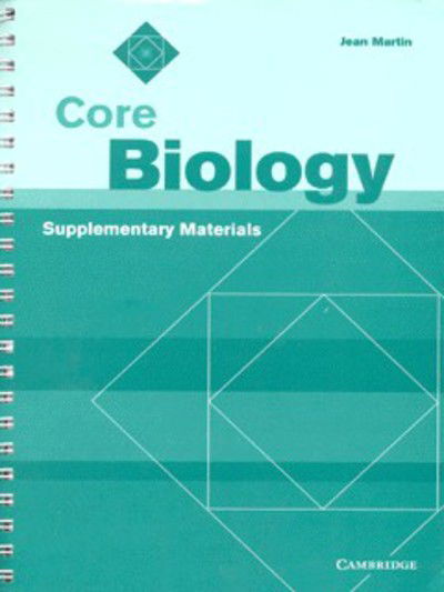 Cover for Jean Martin · Core Biology Supplementary Materials - Core Science (Spiralbuch) (1999)