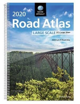 Rand McNally 2020 Large Scale Road Atlas USA - Rand McNally - Böcker - Rand McNally - 9780528021046 - 15 april 2019