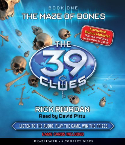 Cover for Rick Riordan · The Maze of Bones (The 39 Clues, Book 1) - Audio (Audiobook (CD)) [Gmc Com/cr edition] (2008)