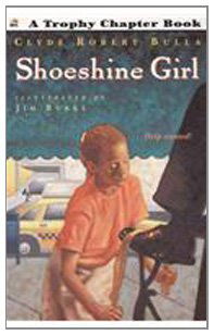 Cover for Clyde Robert Bulla · Shoeshine Girl (Trophy Chapter Books) (Hardcover Book) (1989)