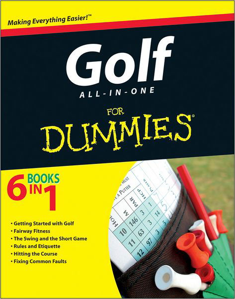 Cover for The Experts at Dummies · Golf All-in-One For Dummies (Paperback Bog) (2012)