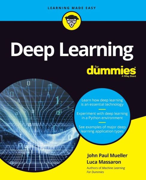 Cover for John Paul Mueller · Deep Learning For Dummies (Pocketbok) (2019)