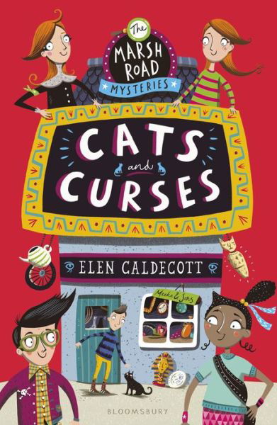 Cover for Elen Caldecott · Cats and Curses (Paperback Bog) (2016)