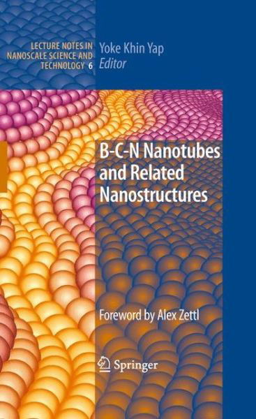 B-C-N Nanotubes and Related Nanostructures - Lecture Notes in Nanoscale Science and Technology - Yoke Khin Yap - Libros - Springer-Verlag New York Inc. - 9781489983046 - 26 de noviembre de 2014