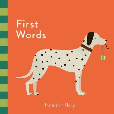 Cover for Hannah + Holly · First Words (Board book) (2019)