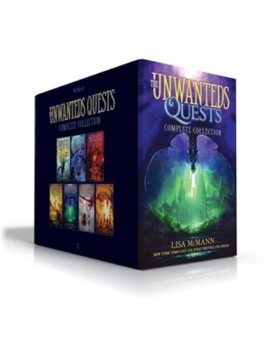 Cover for Lisa McMann · The Unwanteds Quests Complete Collection (Boxed Set): Dragon Captives; Dragon Bones; Dragon Ghosts; Dragon Curse; Dragon Fire; Dragon Slayers; Dragon Fury - The Unwanteds Quests (Gebundenes Buch) (2021)